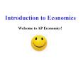Introduction%20to%20Economics PowerPoint PPT Presentation