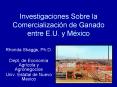 Investigaciones Sobre la Comercializaci PowerPoint PPT Presentation