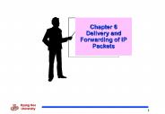 Chapter 6 Delivery and Forwarding of IP Packets