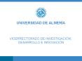 UNIVERSIDAD DE ALMER PowerPoint PPT Presentation