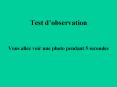 Test d PowerPoint PPT Presentation