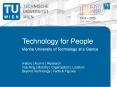 Technology for People PowerPoint PPT Presentation