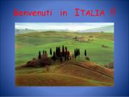 Benvenuti  in  Italia !!