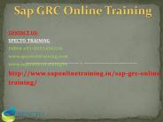 sap grc online training in usa