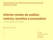 Informe niveles de an