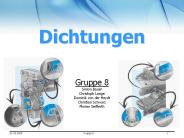 Dichtungen
