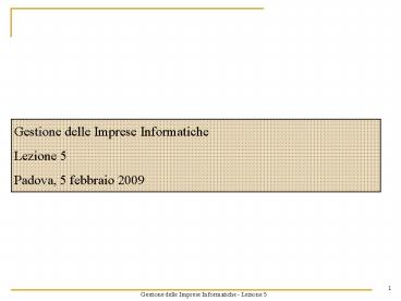 Presentazione di PowerPoint