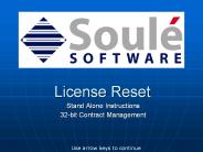 License Reset