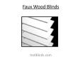 Faux Wood Blinds | Hot Blinds