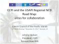 CCPI and the USAPI Regional NCD Road Map: areas for collaboration PowerPoint PPT Presentation