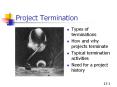 Project%20Termination PowerPoint PPT Presentation