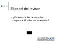 El papel del revisor PowerPoint PPT Presentation