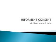 INFORMENT CONSENT