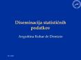 Diseminacija%20statisticnih%20podatkov PowerPoint PPT Presentation