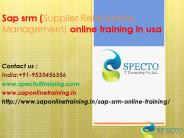 sap srm online training in  usa