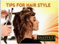 Tips for Hair style PowerPoint PPT Presentation