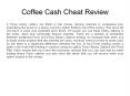 Coffee Cash Cheat Review PowerPoint PPT Presentation