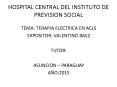 HOSPITAL CENTRAL DEL INSTITUTO DE PREVISION SOCIAL PowerPoint PPT Presentation