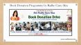 Book Donation Programme by Radhe Guru Maa PowerPoint PPT Presentation