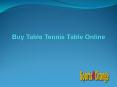 Buy Table Tennis Table Online