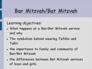 Bar Mitzvah/Bat Mitzvah