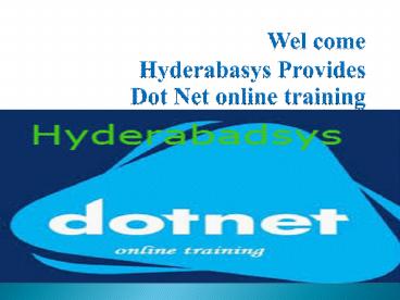 Best DotNet online training in UK | Dotnet online classes