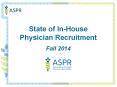 State of In-House Physician Recruitment PowerPoint PPT Presentation
