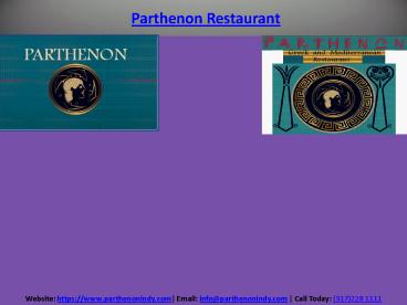 Food and the staff make you feel full