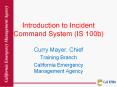 Introduction to Incident Command System (IS 100b) PowerPoint PPT Presentation