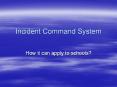 Incident Command System PowerPoint PPT Presentation