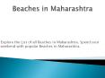 Beaches in Maharashtra PowerPoint PPT Presentation