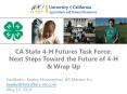 CA%20State%204-H%20Futures%20Task%20Force: PowerPoint PPT Presentation