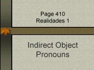 Page 410 Realidades 1