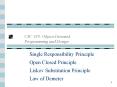 Principles of OOD PowerPoint PPT Presentation