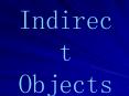 Indirect Objects PowerPoint PPT Presentation