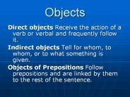 Objects