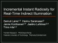 Incremental Instant Radiosity for Real-Time Indirect Illumination PowerPoint PPT Presentation