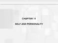 CHAPTER 11 SELF AND PERSONALITY PowerPoint PPT Presentation