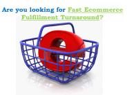 Los Angeles ecommerce fulfillment