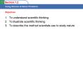 To understand scientific thinking PowerPoint PPT Presentation