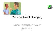Combs Ford Surgery
