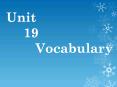 Unit 19 Vocabulary PowerPoint PPT Presentation