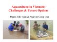 Aquaculture in Vietnam: Challenges PowerPoint PPT Presentation