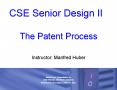 The Patent Process PowerPoint PPT Presentation
