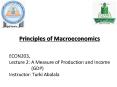 Principles of Macroeconomics PowerPoint PPT Presentation