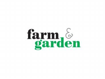 Farming and Gardening Products