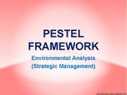 PESTEL FRAMEWORK