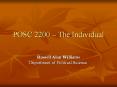 POSC 2200  PowerPoint PPT Presentation