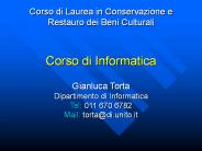 Corso di Informatica