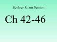Ecology Cram Session PowerPoint PPT Presentation